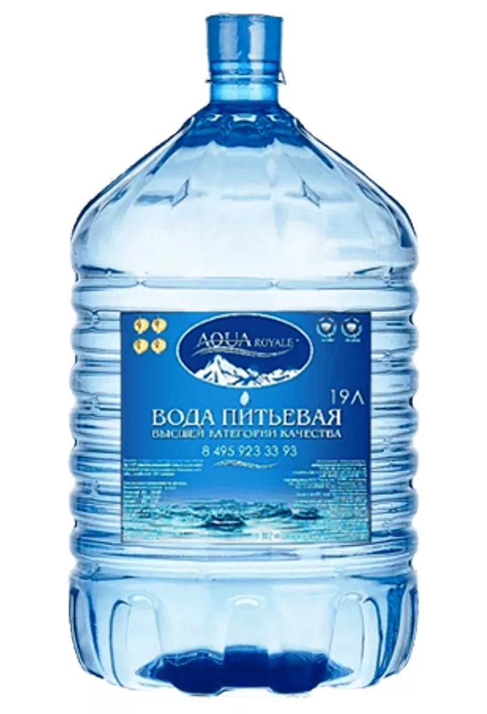 бутилированная вода 19 л одноразовая  в Москве 2