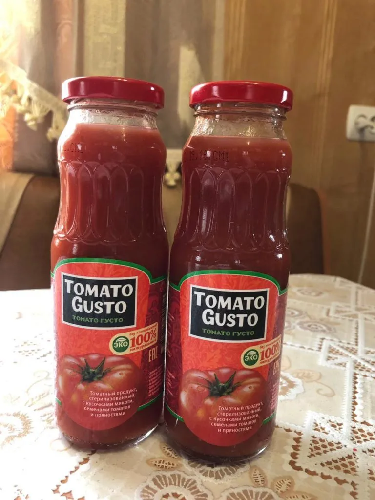 фотография продукта Томатный сок Tomato Gusto