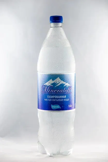 фотография продукта Газированная чистая питьевая вода 